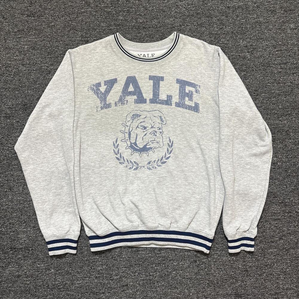 vintage yale university bulldogs sweater